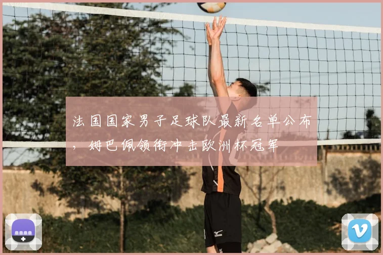 法国国家男子足球队最新名单公布，姆巴佩领衔冲击欧洲杯冠军